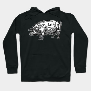 Pork Butcher Chart Hoodie